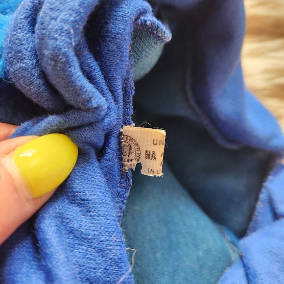 Vintage‎ Union Made 1960s Mod Hat Blue - Picture 5 of 9